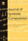 JOURNAL OF SYMBOLIC COMPUTATION雜志封面